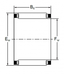 Подшипник Серия K и KT (подшипники без колец) Подшипник K 12x16x24 по выгодным ценам Александров